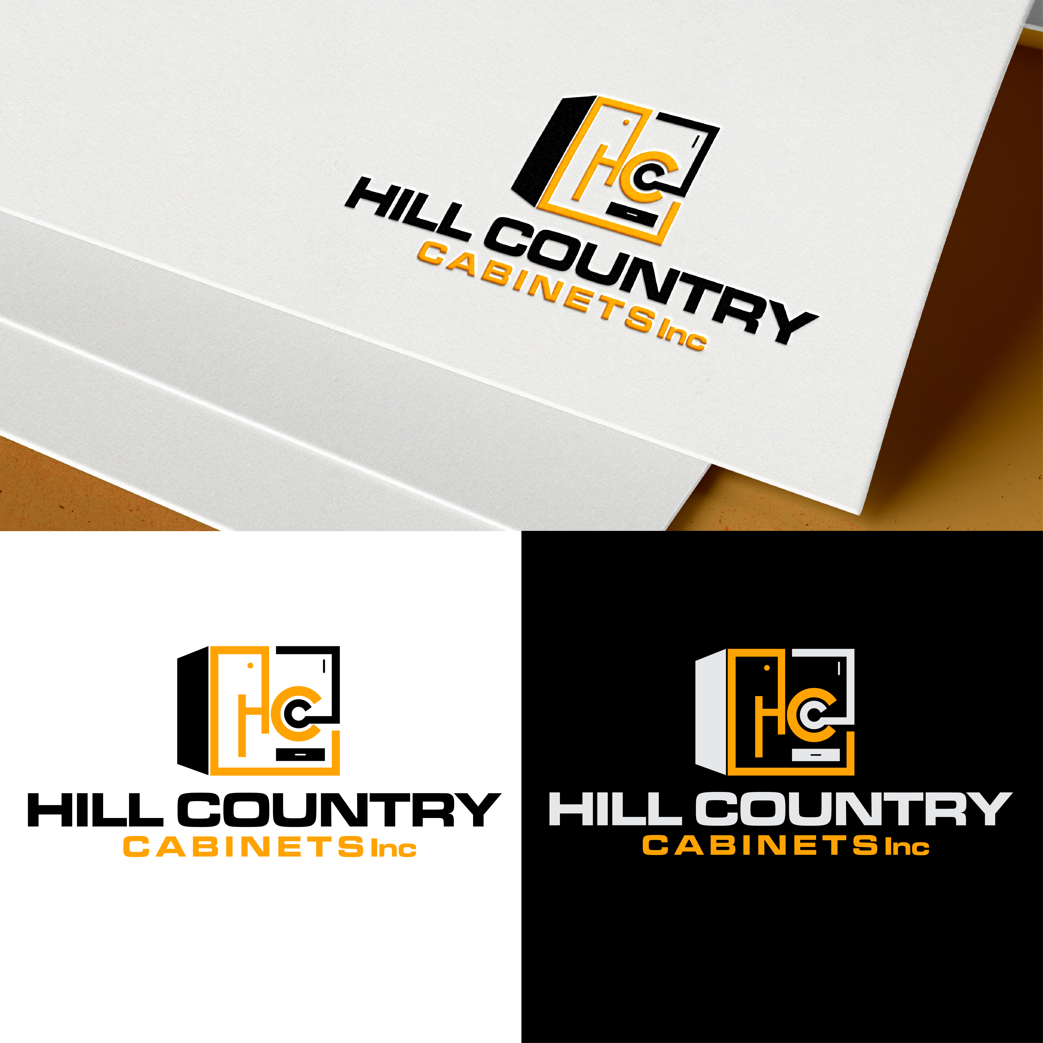 Logo Design by saritta for Hill Country Cabinets Inc | Design #28260851