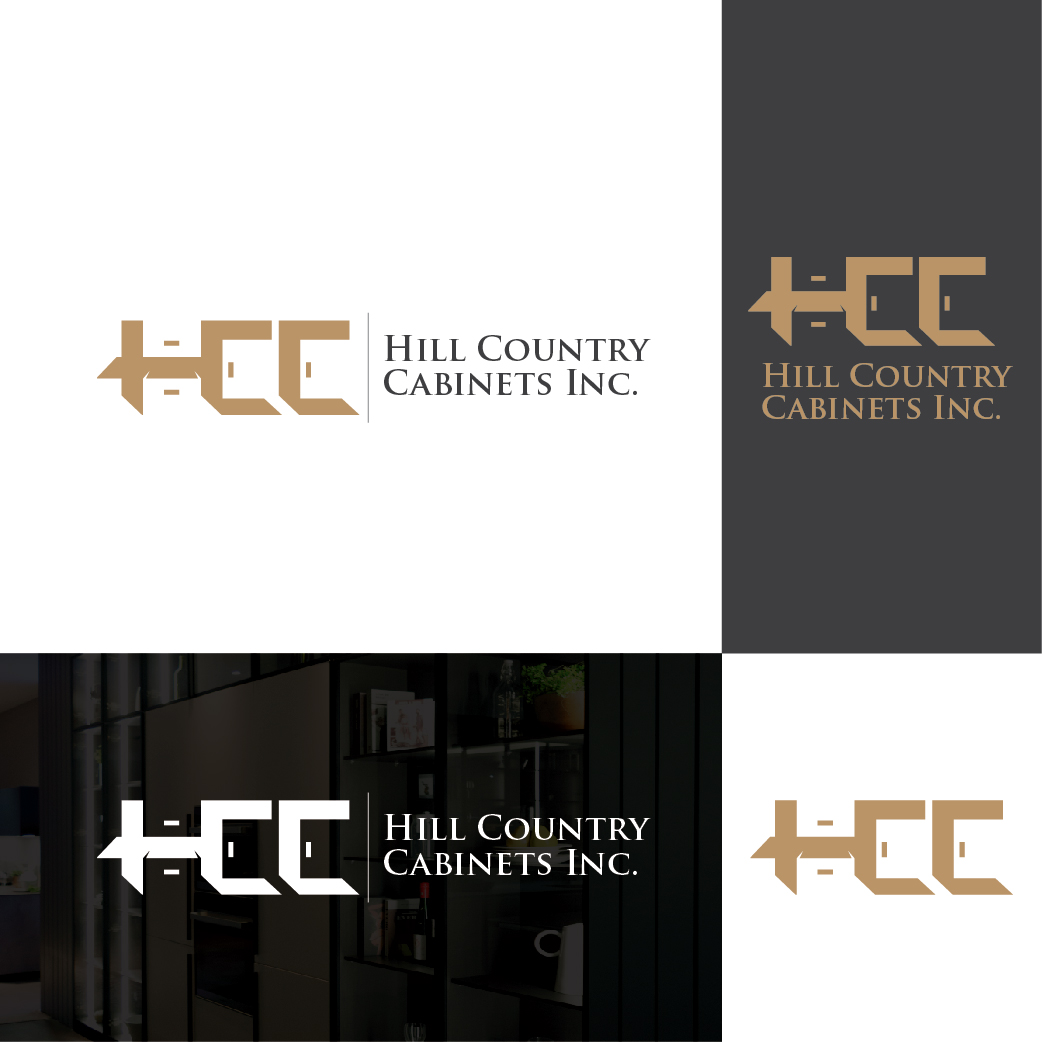 Logo-Design von creativemood438 für Hill Country Cabinets Inc | Design #28285252