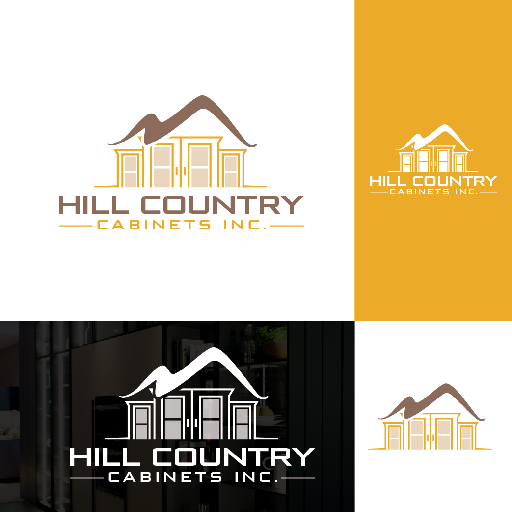 Logo Design by creativemood438 for Hill Country Cabinets Inc | Design #28285253