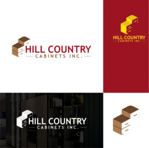 Logo Design by creativemood438 for Hill Country Cabinets Inc | Design: #28285254