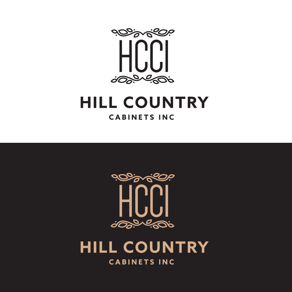 Logo Design by Sujit Banerjee for Hill Country Cabinets Inc | Design #28253833