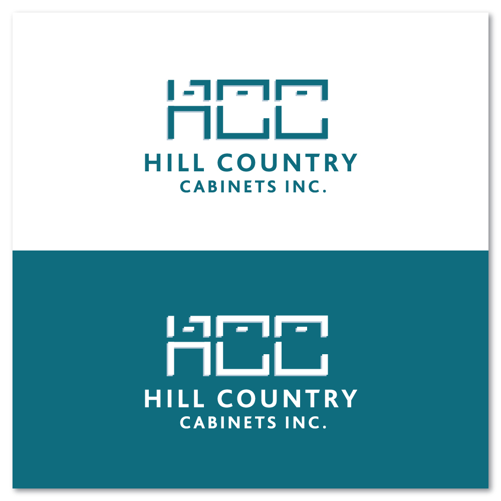 Logo Design by Sujit Banerjee for Hill Country Cabinets Inc | Design #28253838