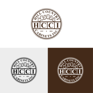 Logo Design by MG.graphics for Hill Country Cabinets Inc | Design: #28261753