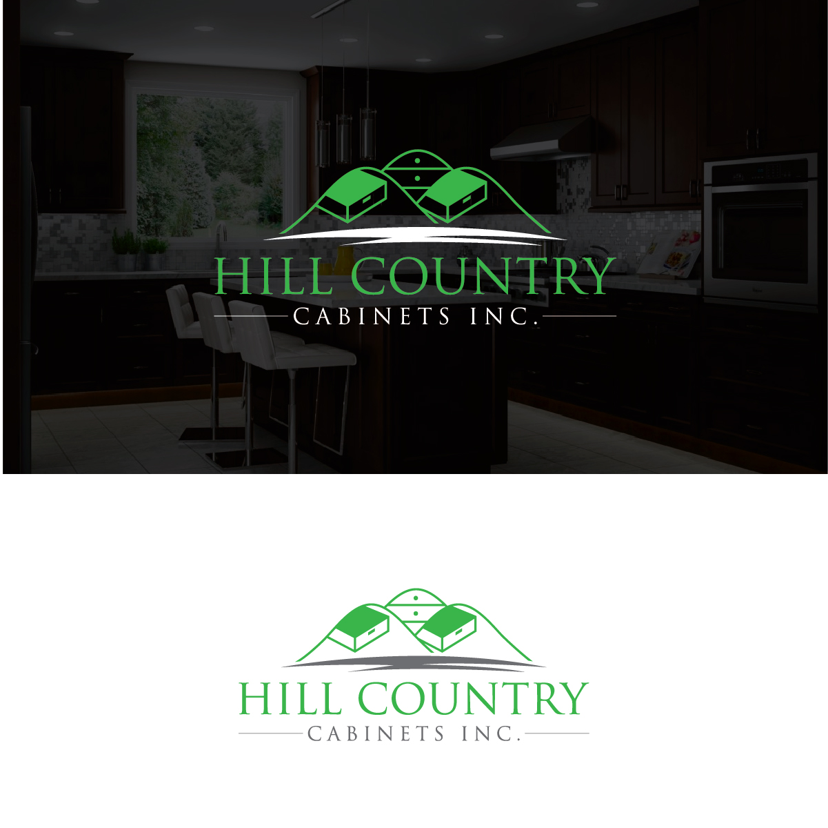 Logo Design by Deziners Zone for Hill Country Cabinets Inc | Design #28253121