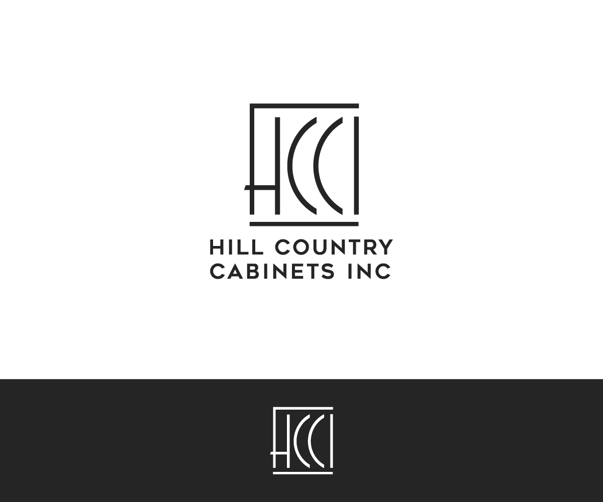 Logo Design by ecorokerz for Hill Country Cabinets Inc | Design #28252402