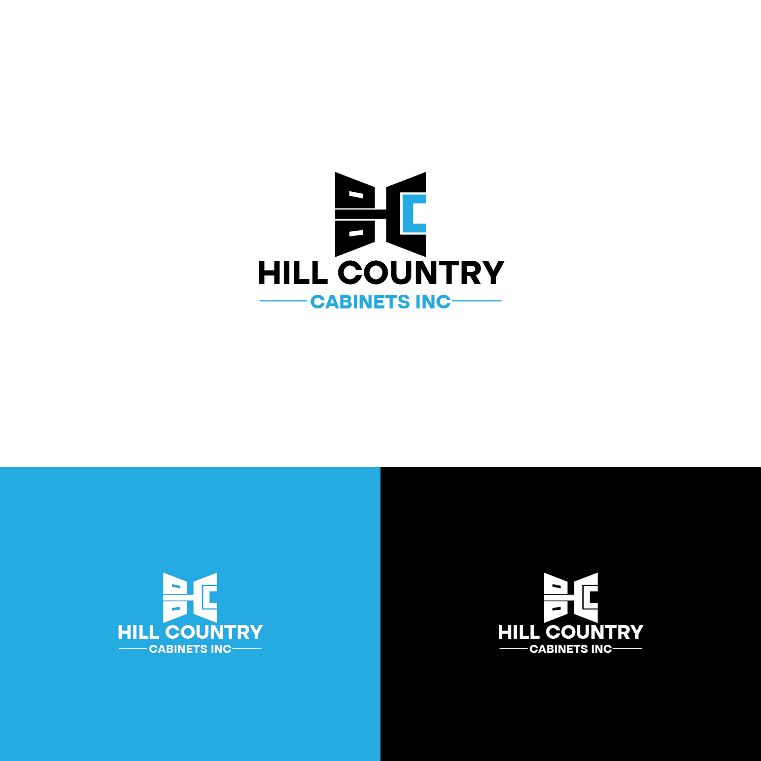 Diseño de Logo por Maxo-Biz para Hill Country Cabinets Inc | Diseño #28267969
