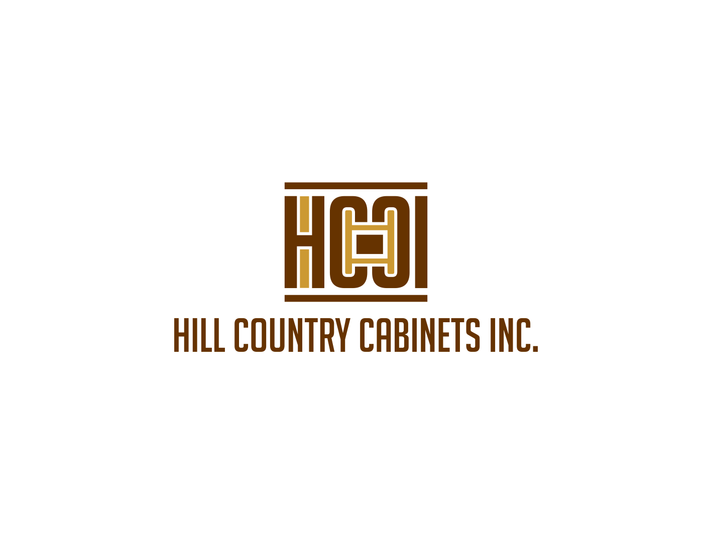 Logo Design by BNdesigner for Hill Country Cabinets Inc | Design #28261696