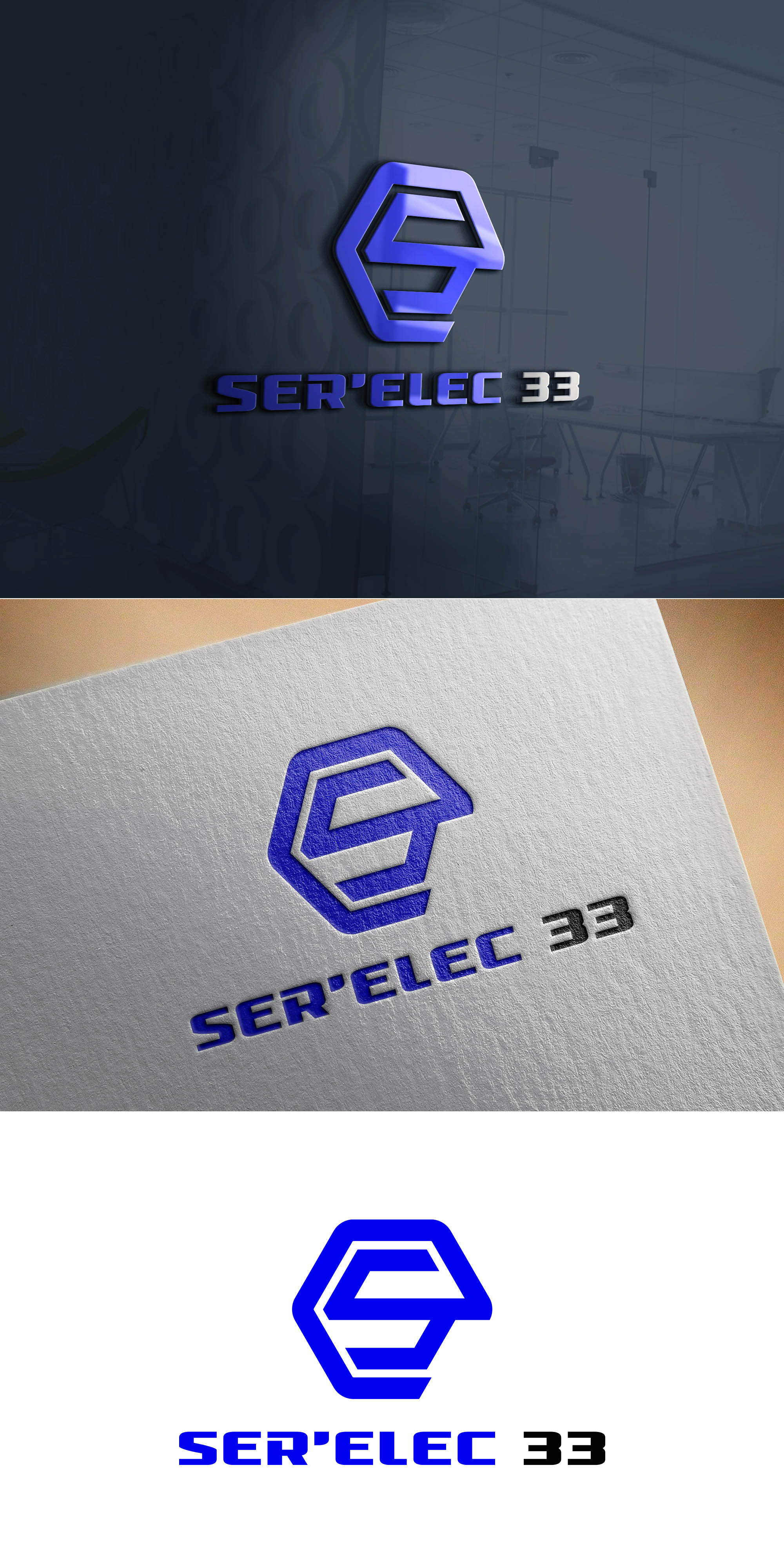 Logo Design by Sariaka Ramanjatonirina for SER'ELEC 33 | Design #28273692