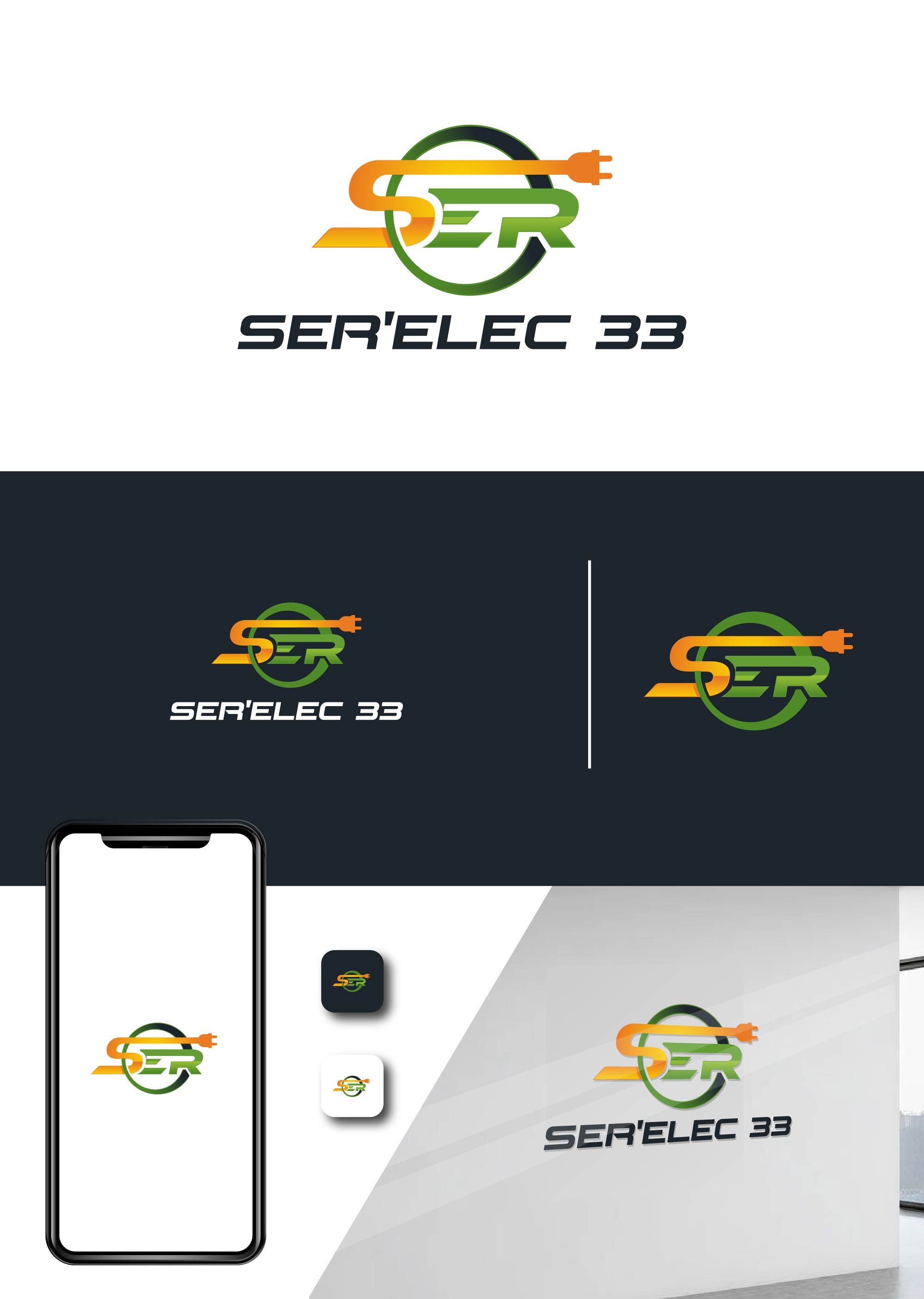 Design de Logo par creative.bugs pour SER'ELEC 33 | Design #28258651