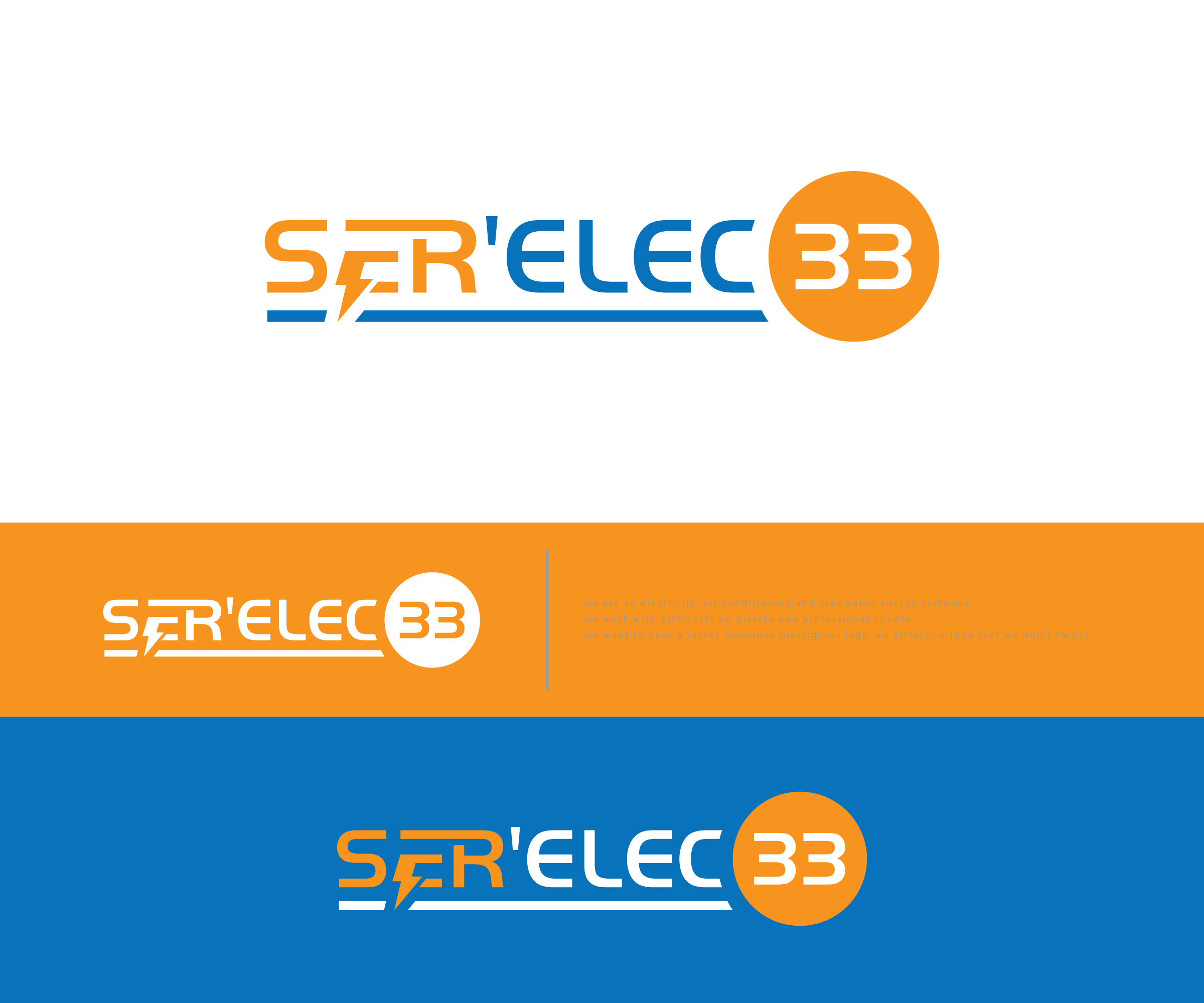 Design de Logo par ecorokerz pour SER'ELEC 33 | Design #28257048