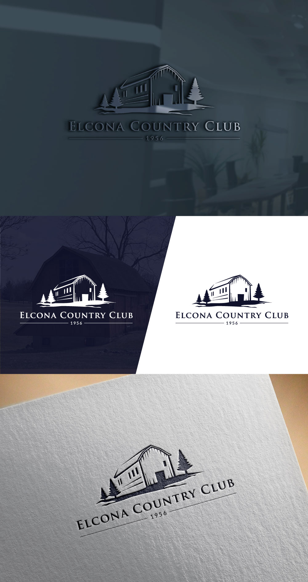 Logo Design by zobutiger for Elcona Country Club | Design #28259871