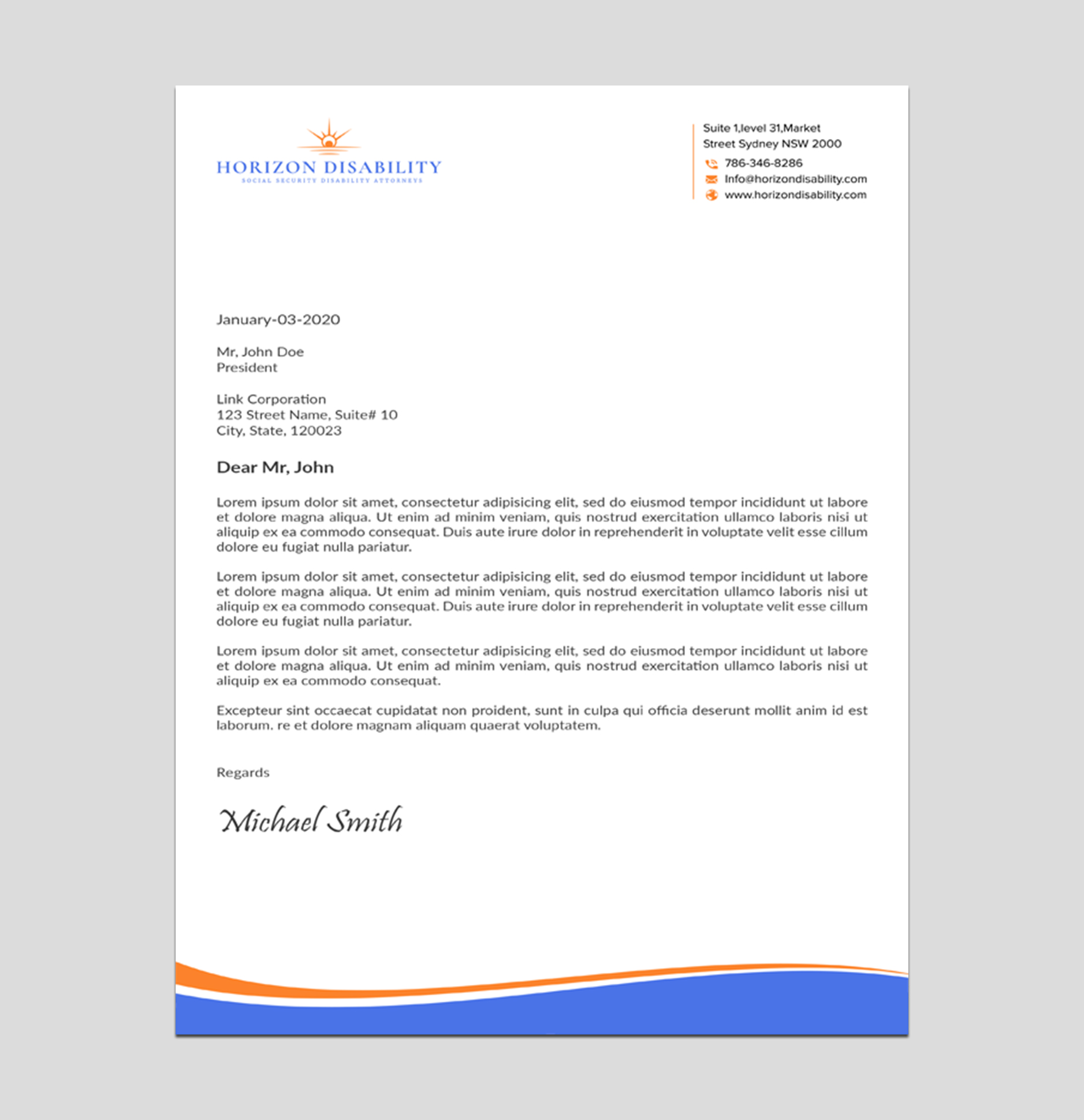 Diseño de Membrete por sadikul islam para este proyecto | Diseño #28264080