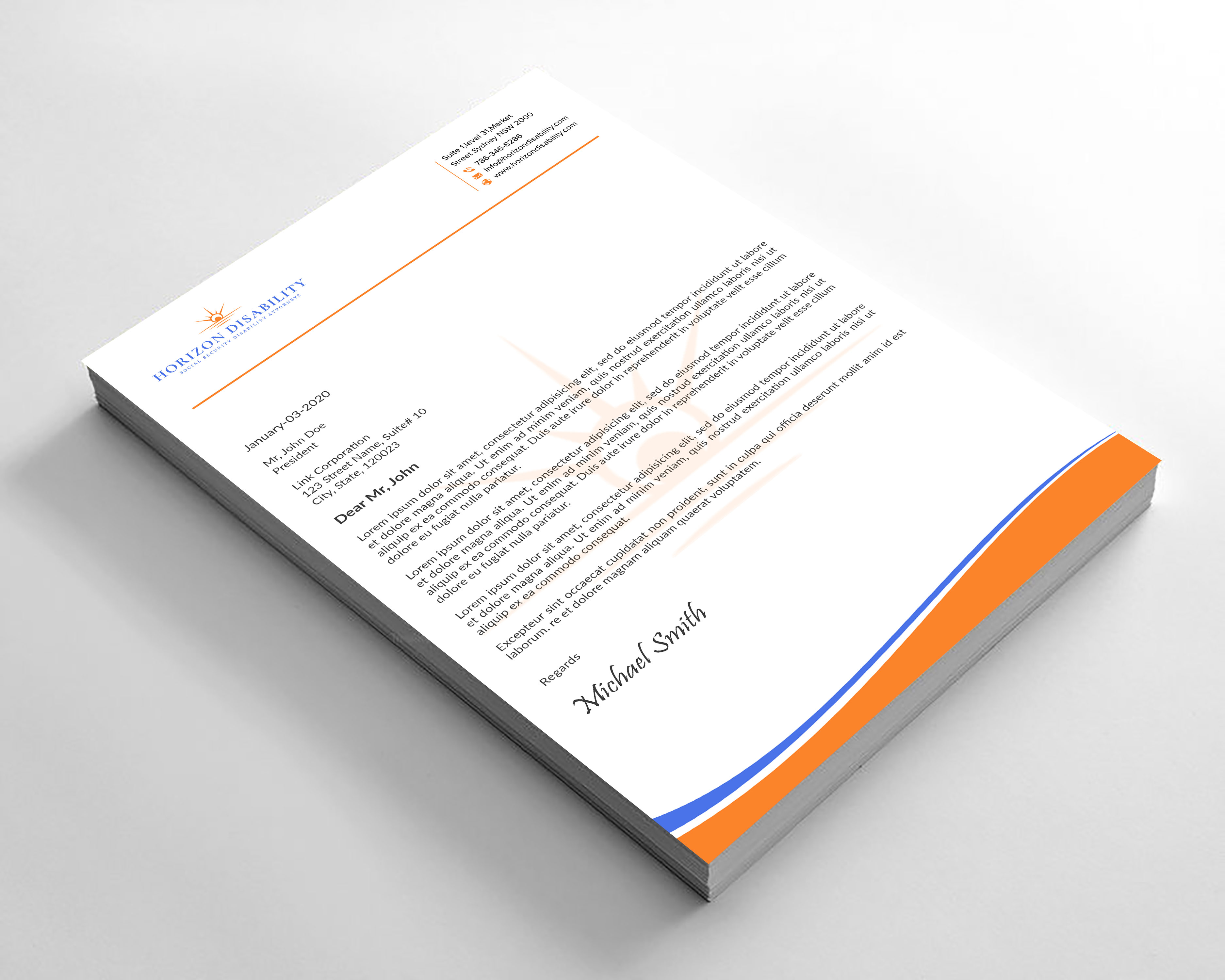 Briefkopf-Design von sadikul islam für dieses Projekt | Design #28264129