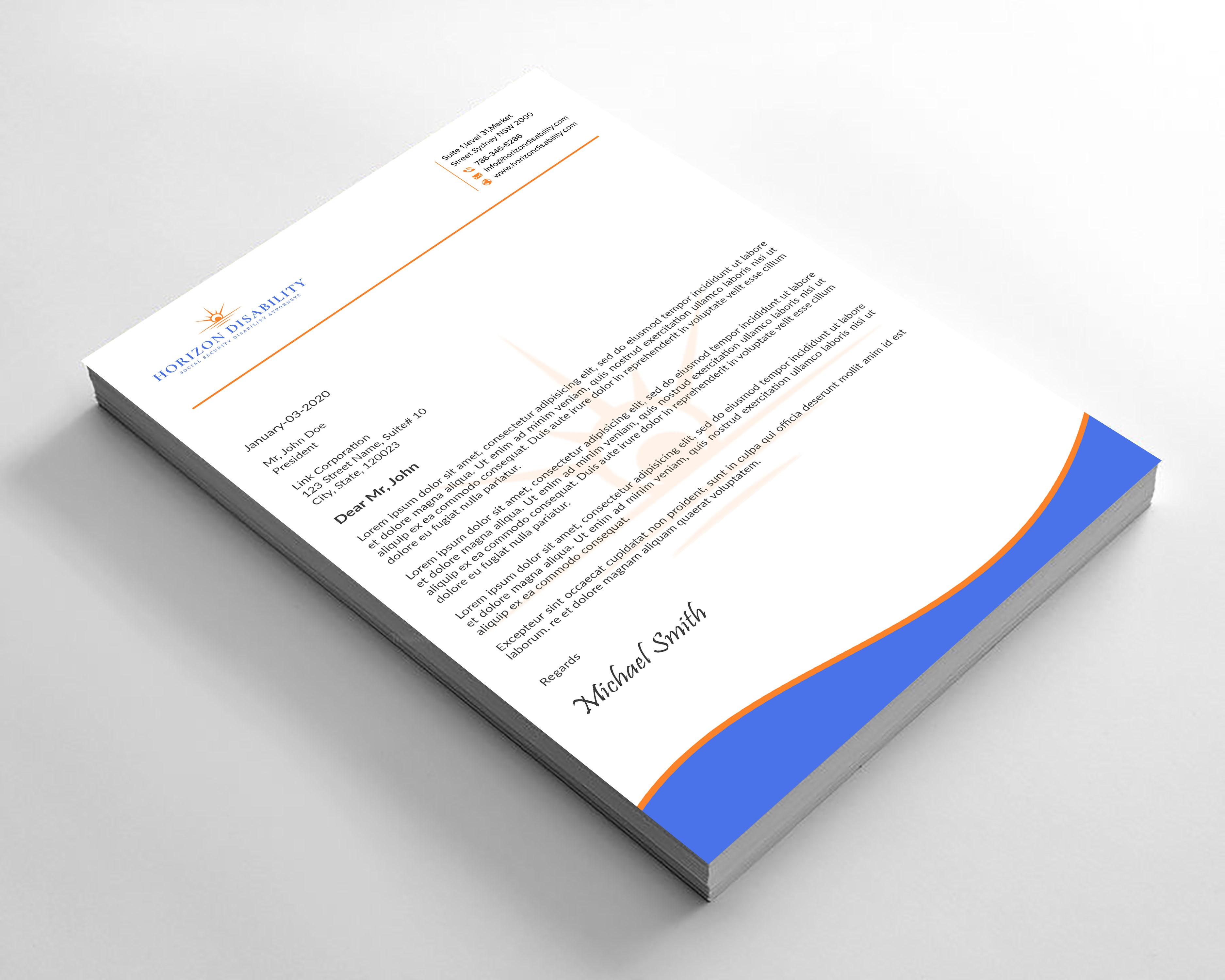 Briefkopf-Design von sadikul islam für dieses Projekt | Design #28264136