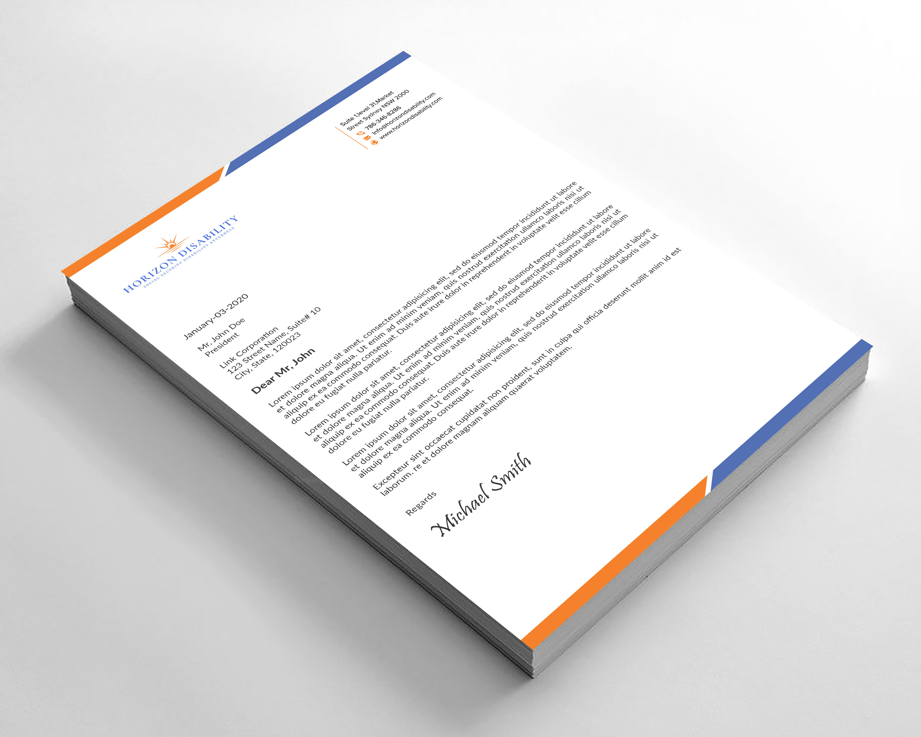 Briefkopf-Design von sadikul islam für dieses Projekt | Design #28271511