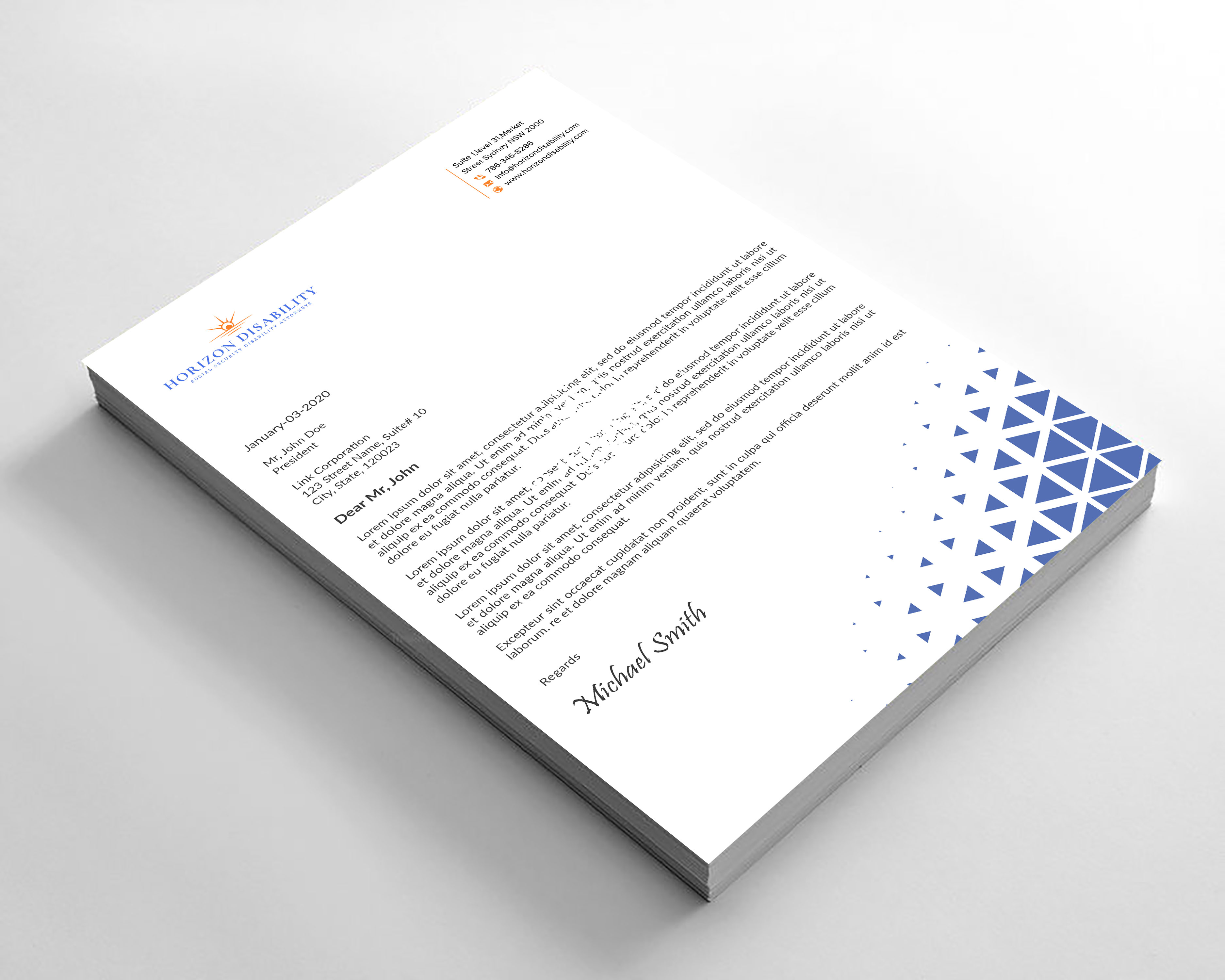 Briefkopf-Design von sadikul islam für dieses Projekt | Design #28272027