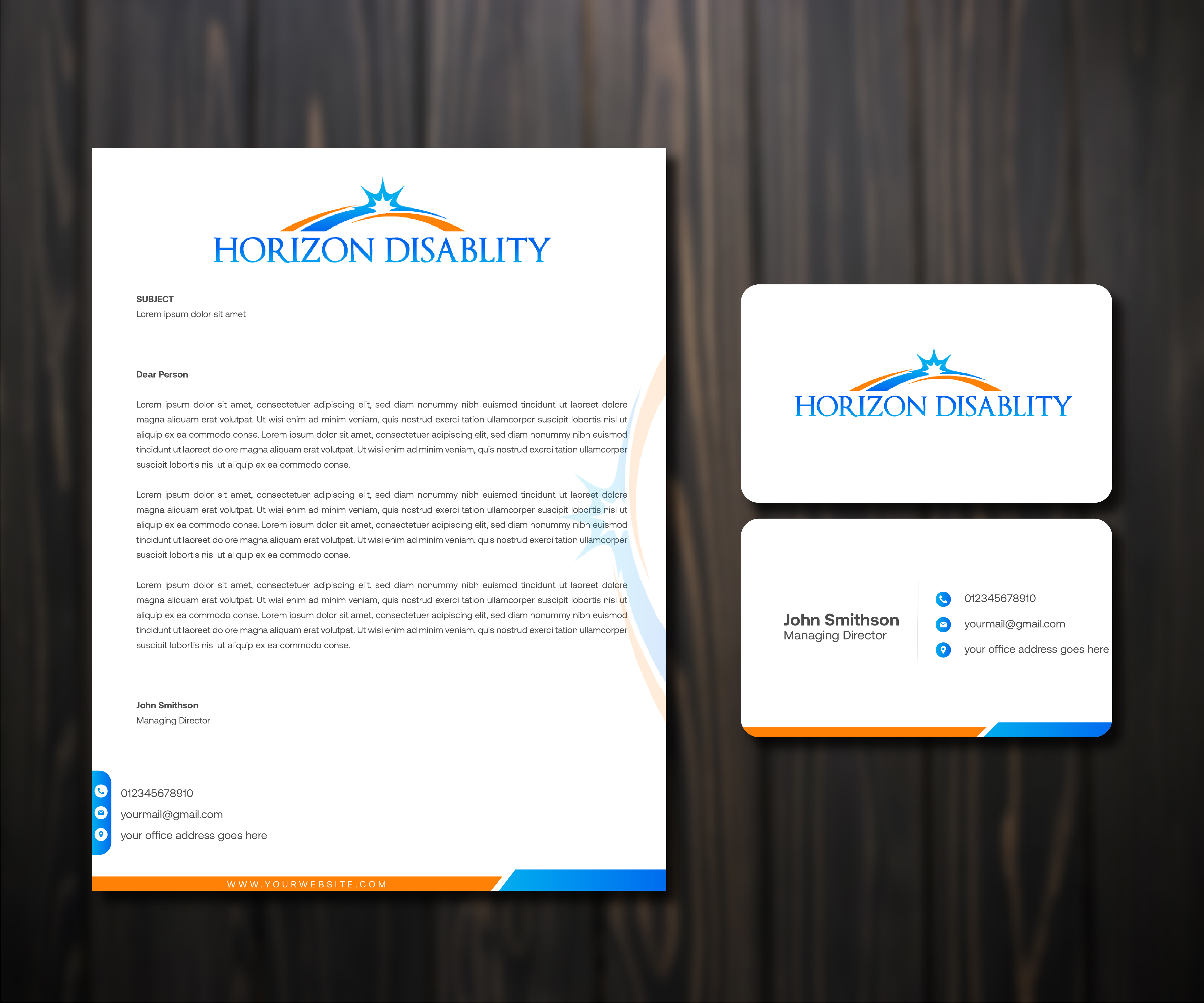 Letterhead Design by Ahmad Sani for this project | Design #28262140