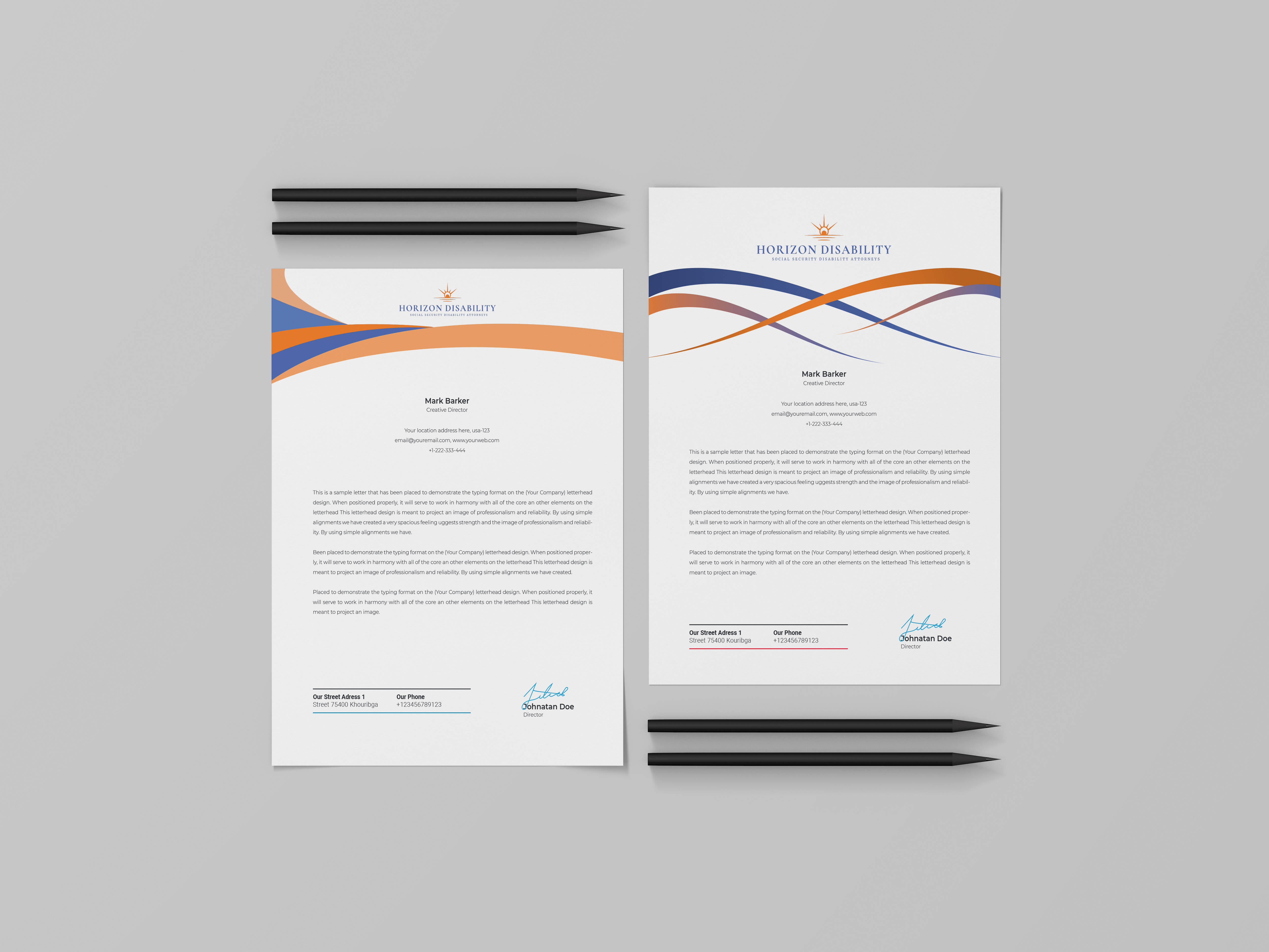 Letterhead Design by HMZDGN for this project | Design #28263296