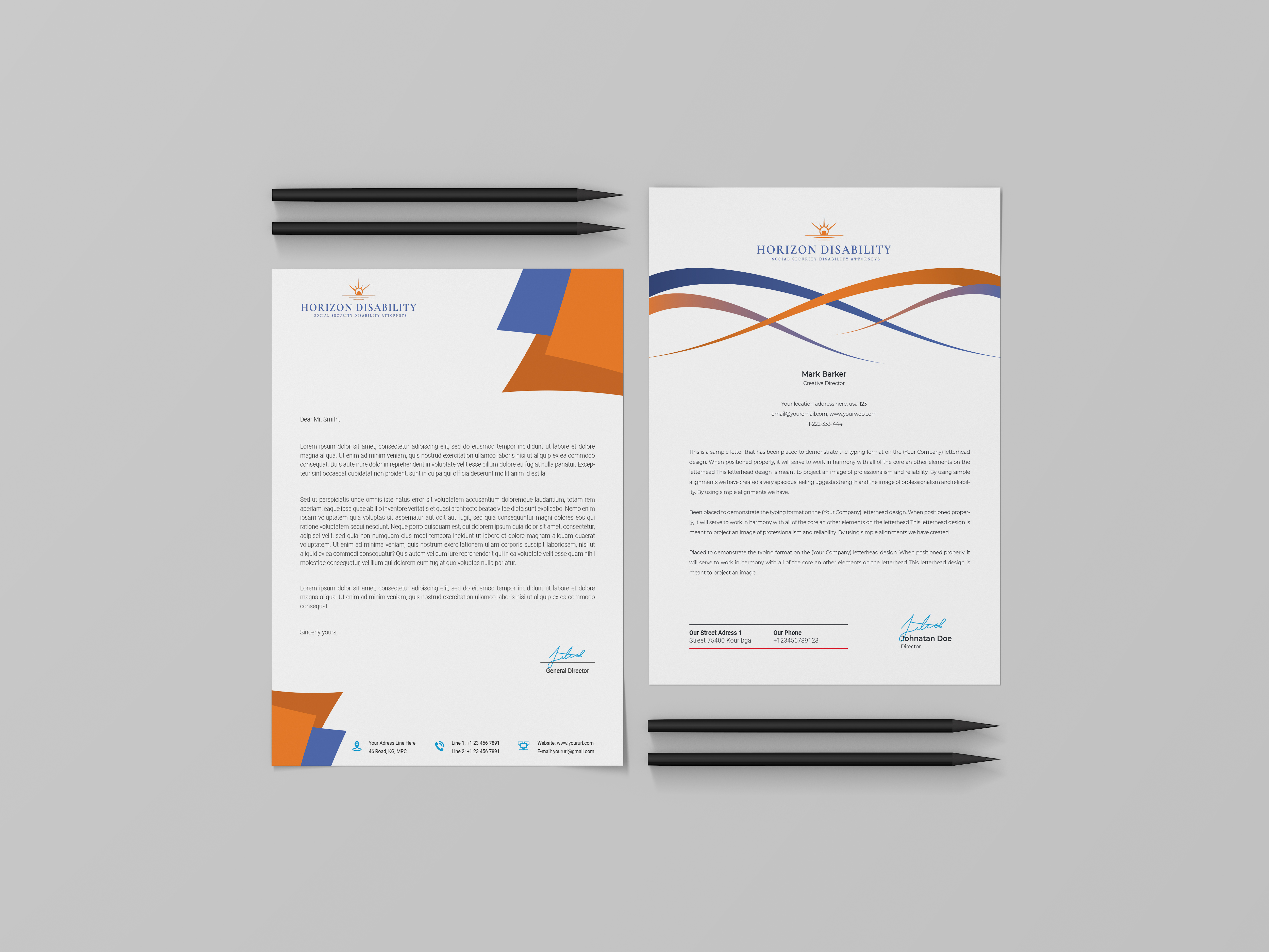 Letterhead Design by HMZDGN for this project | Design #28263297
