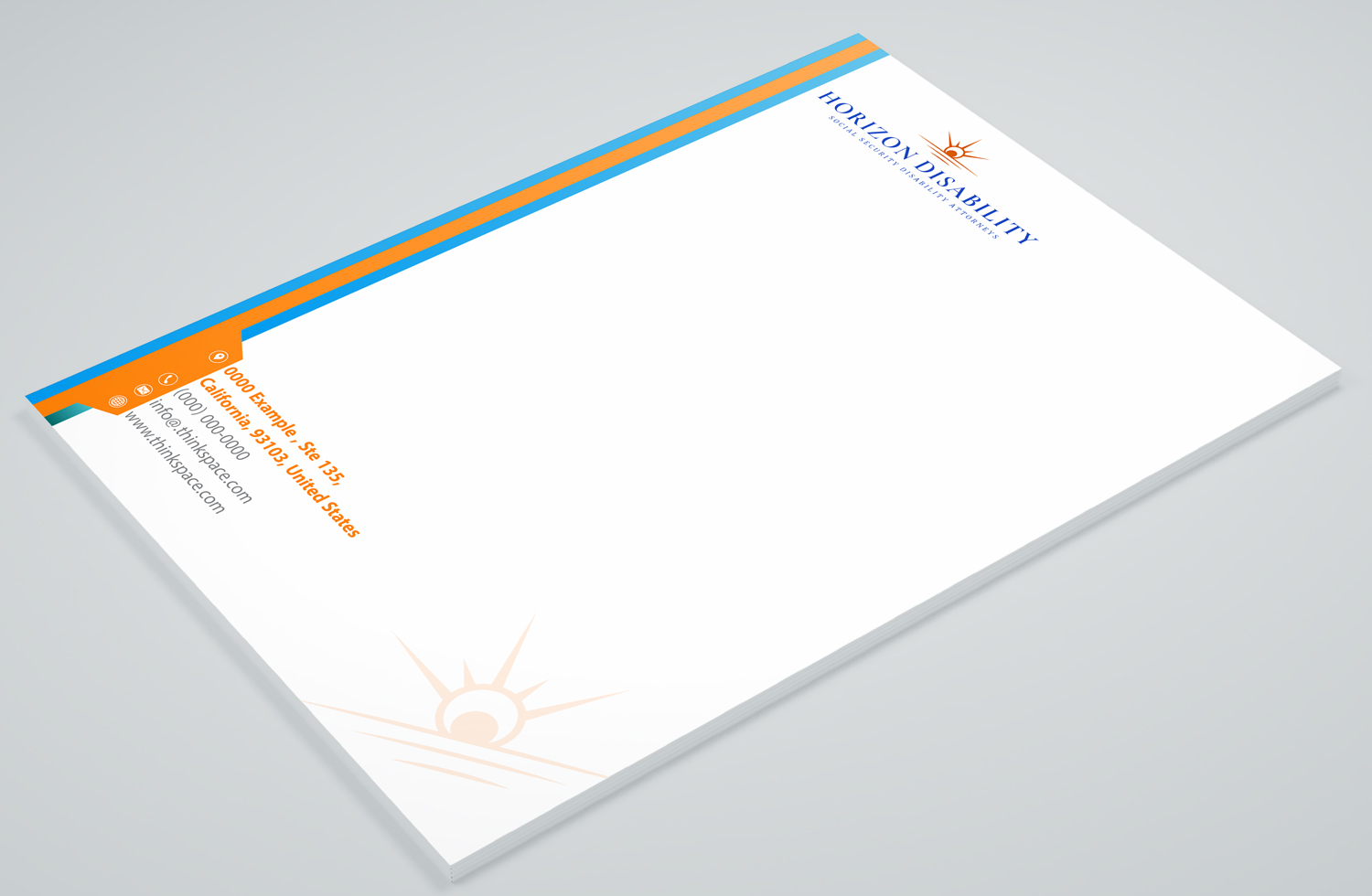 Letterhead Design by Petter Goms for this project | Design #28263607