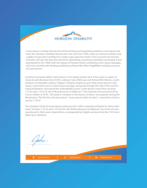 Briefkopf-Design von Cre@8ive.Colors für dieses Projekt | Design: #28257099