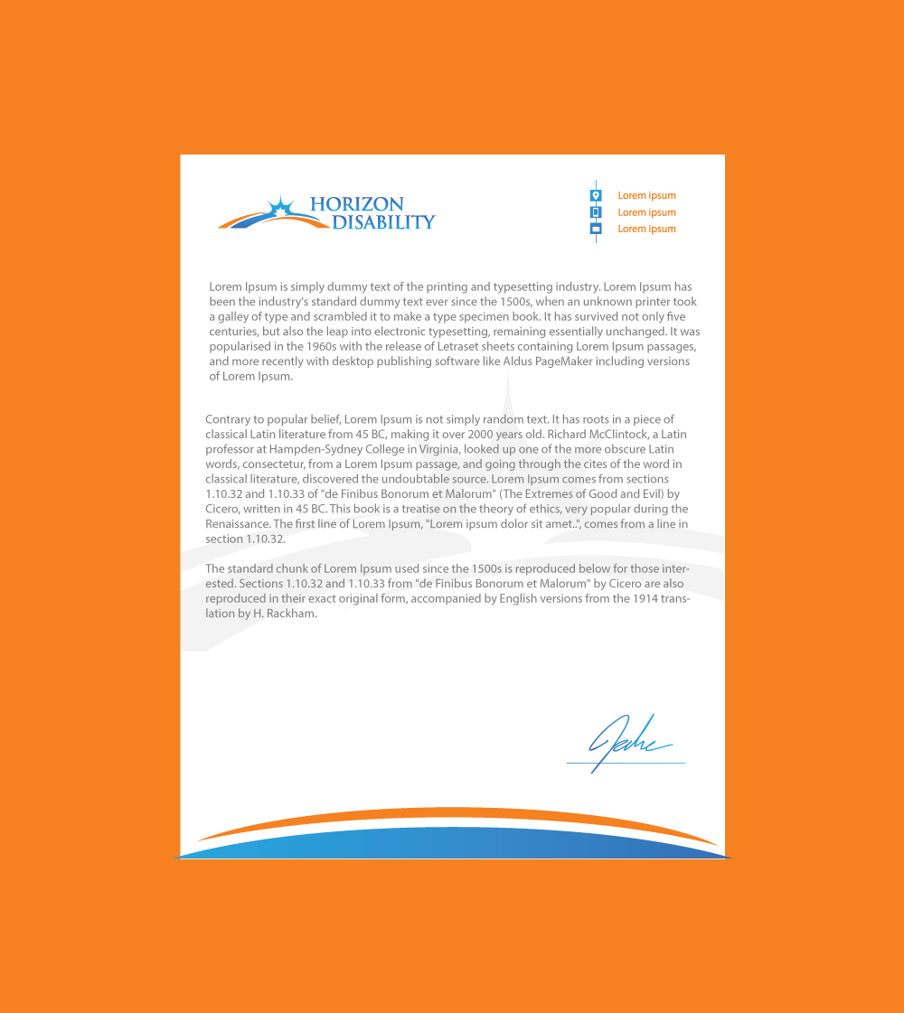 Briefkopf-Design von Cre@8ive.Colors für dieses Projekt | Design #28263938