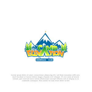 Camp Elevation | Logo-Design von Arctic Designs