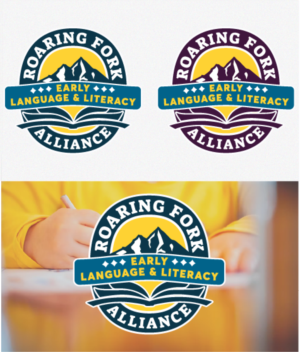 Logo Design by Alice Black for Roaring Fork Early Language and Literacy Alliance | Design: #28261041