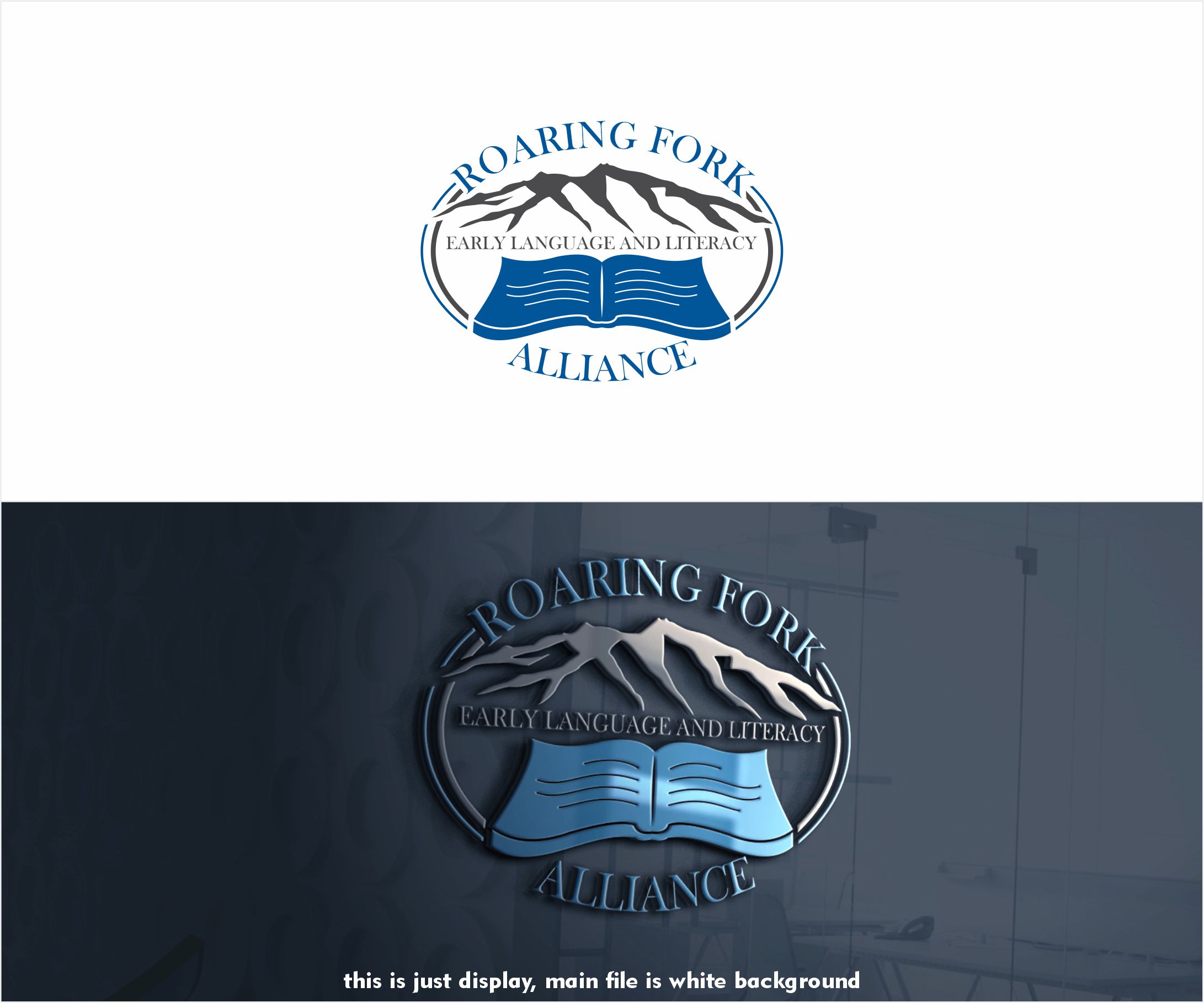 Logo Design by alkaline for Roaring Fork Early Language and Literacy Alliance | Design #28257125