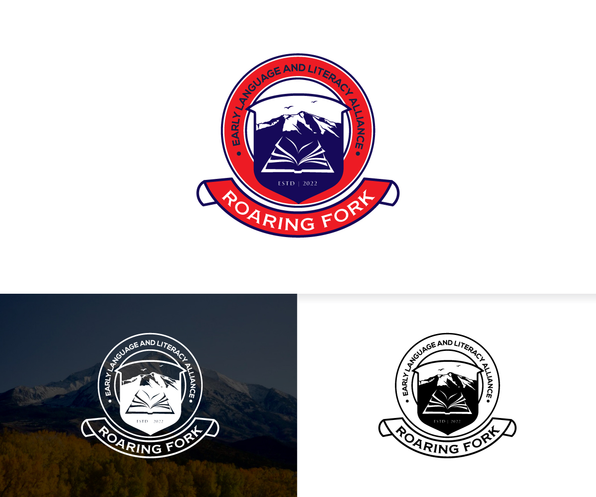 Logo Design by Logo Stock for Roaring Fork Early Language and Literacy Alliance | Design #28268472