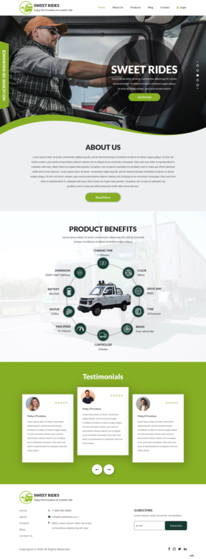 Web Design by pb for this project | Design: #28280986