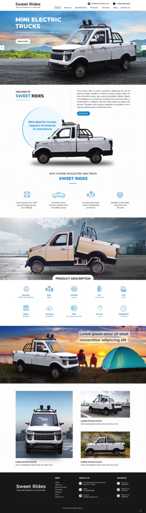 Sweet Rides  | Diseño Web por pb