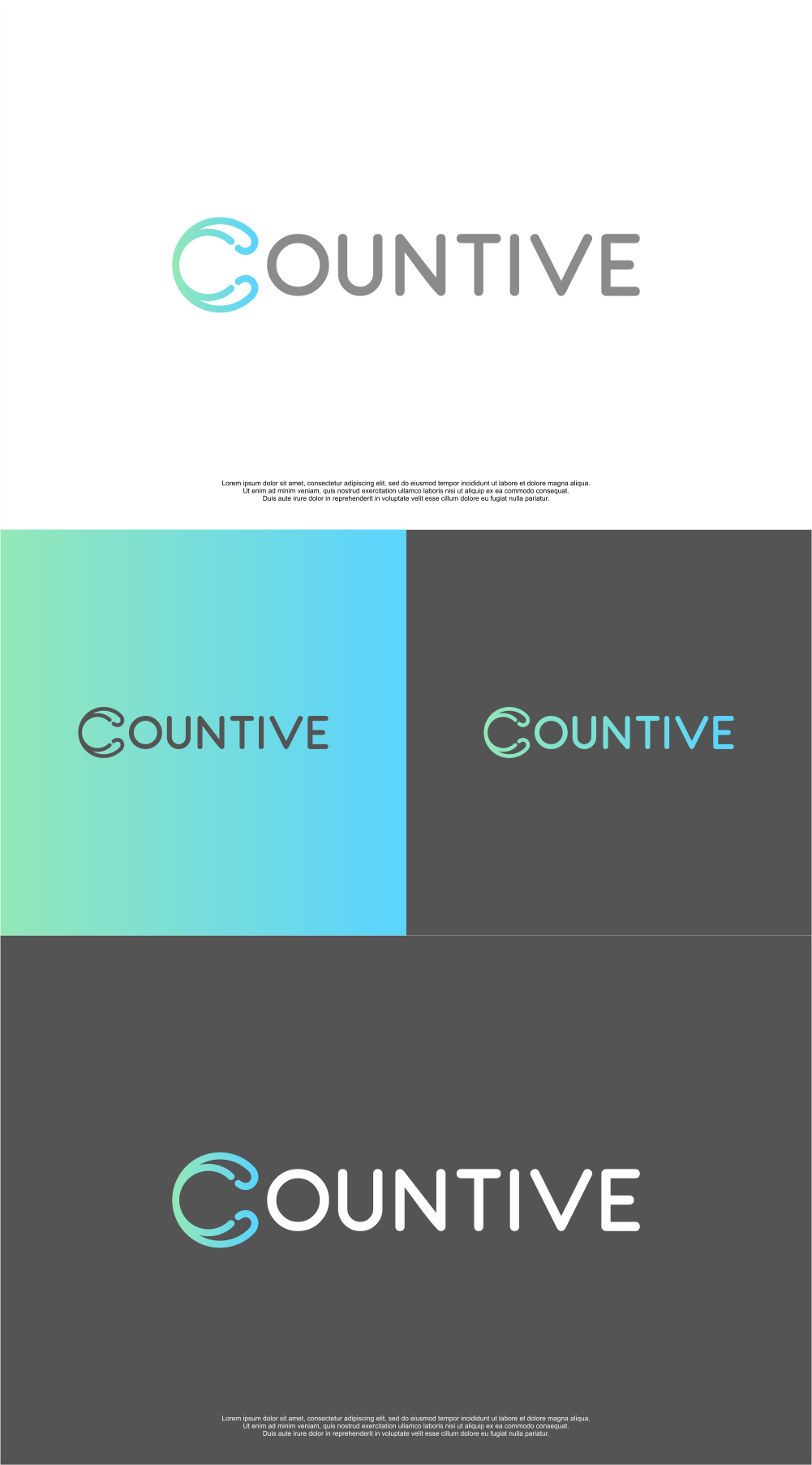 Logo Design by MASH Std for Countive | Design #28271640