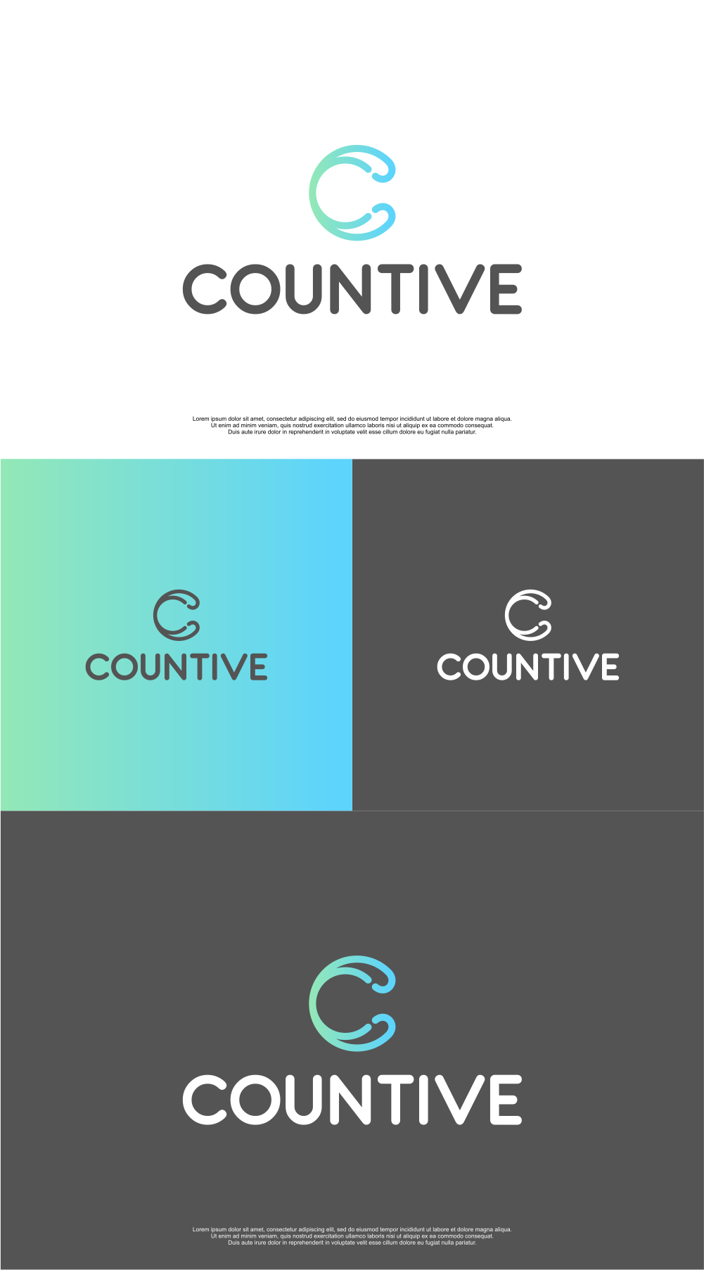 Logo Design by MASH Std for Countive | Design #28271644