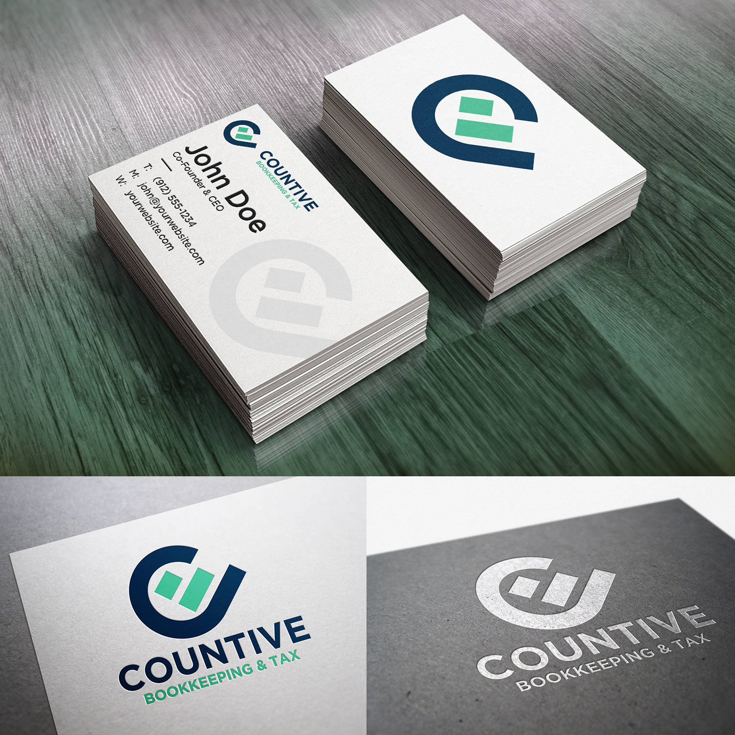 Diseño de Logo por GRAFFYC para Countive | Diseño: #28270296
