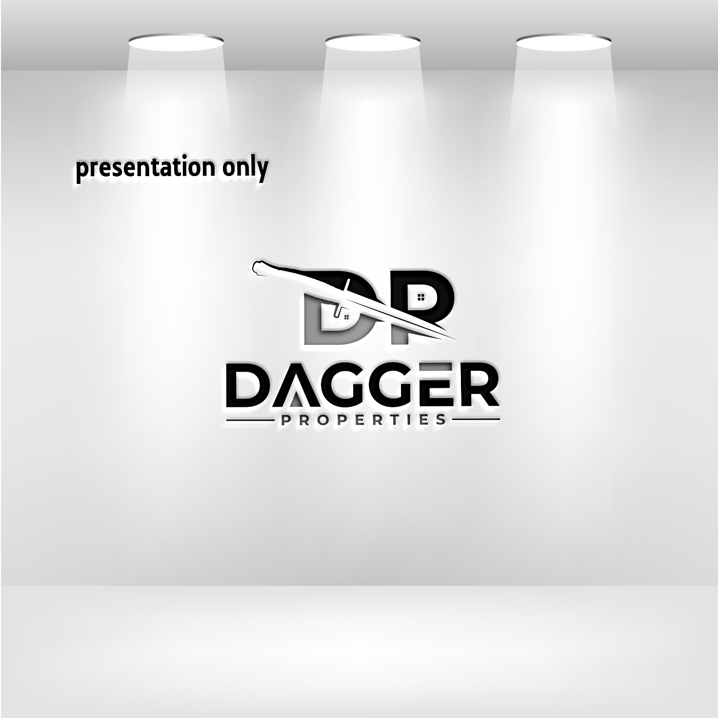 Logo Design by RS_Design for Dagger Properties | Design #28262957