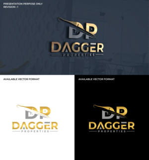 Logo-Design von RS_Design für Dagger Properties | Design: #28269508