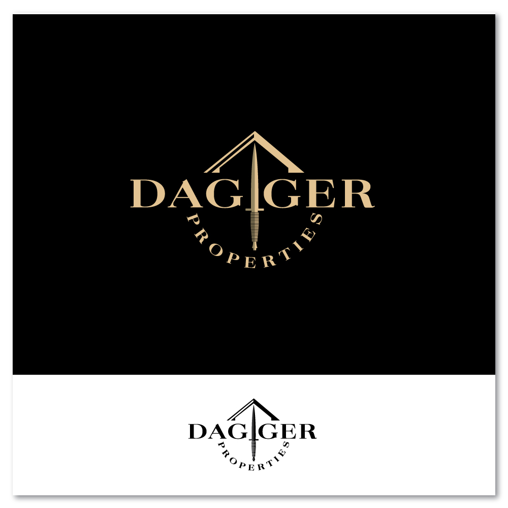 Logo Design by Sujit Banerjee for Dagger Properties | Design #28268102