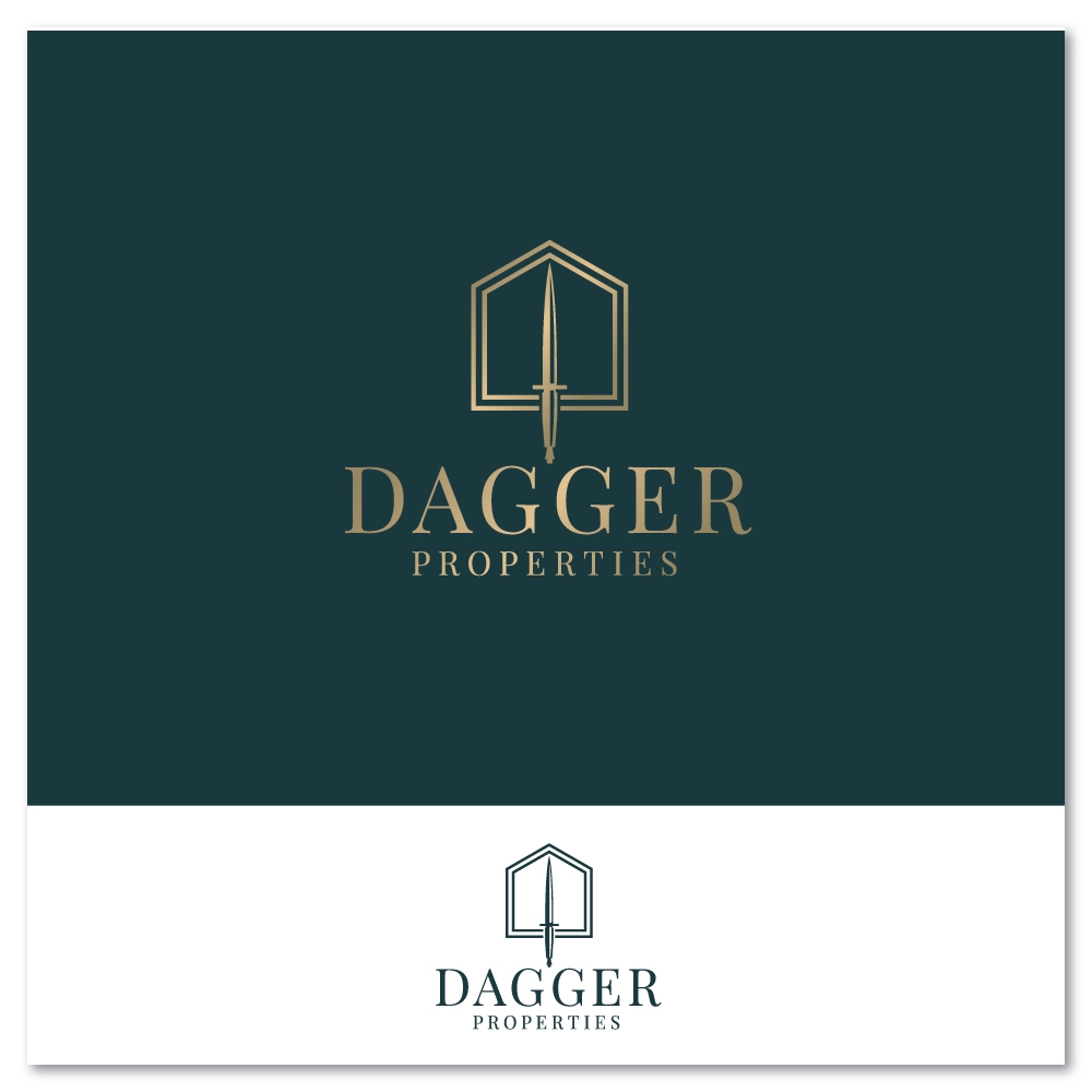 Logo-Design von Sujit Banerjee für Dagger Properties | Design #28268103