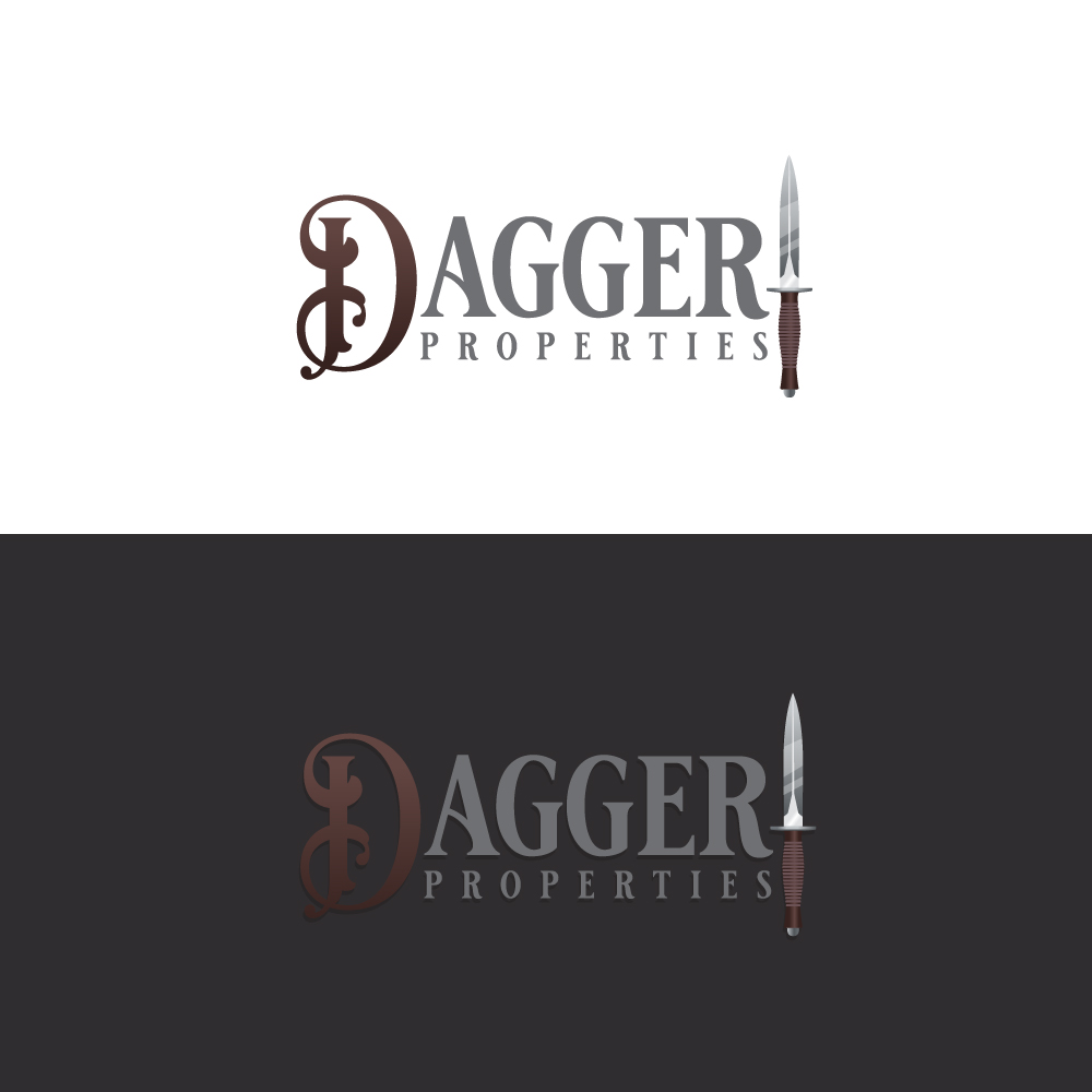 Logo-Design von Sujit Banerjee für Dagger Properties | Design #28268104