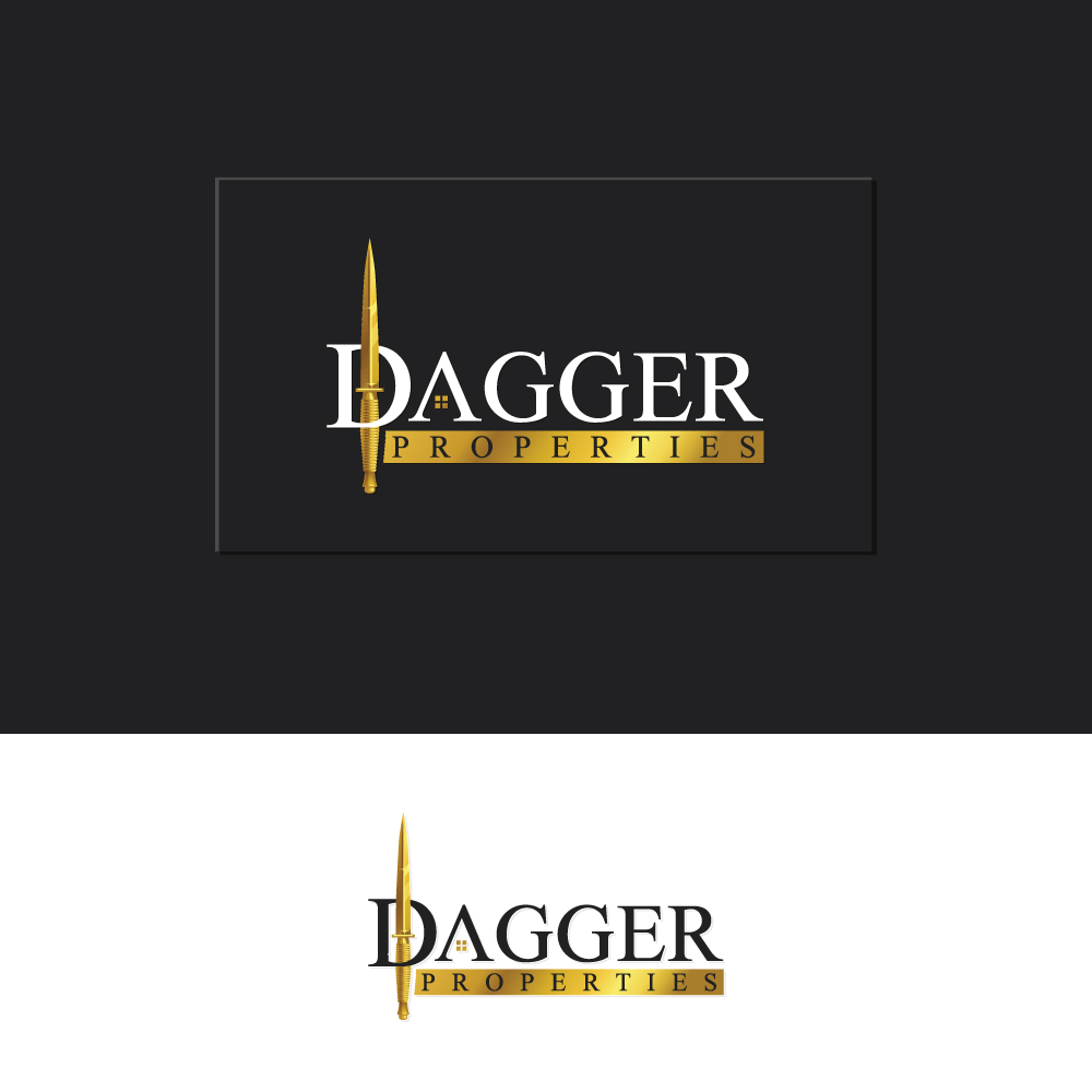 Logo-Design von Sujit Banerjee für Dagger Properties | Design #28268105