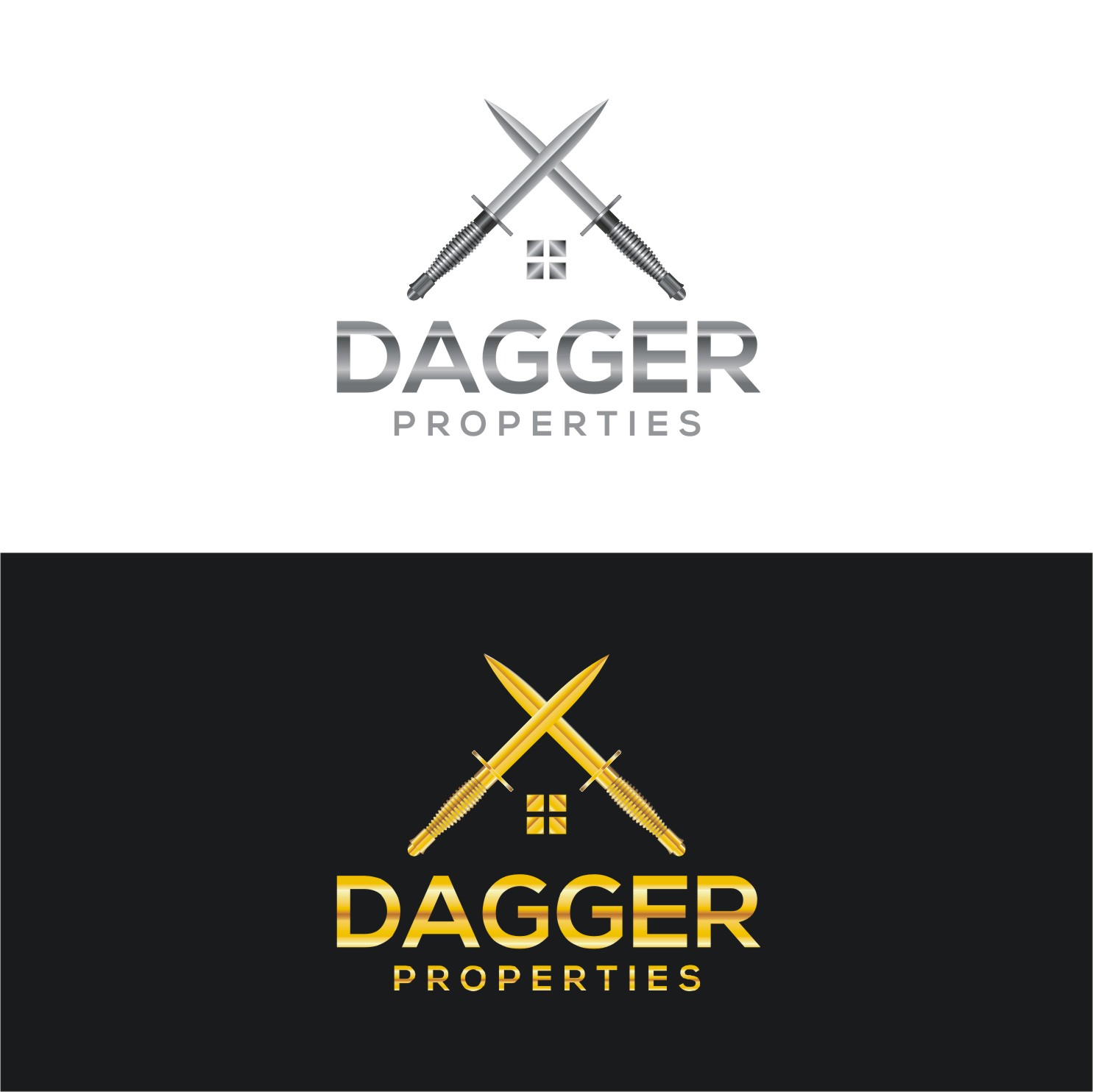 Logo Design by cjssan for Dagger Properties | Design #28266306