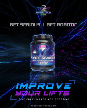 Robotics Fitness Exclusive Supplements | Werbe-Design von Mandipsingh
