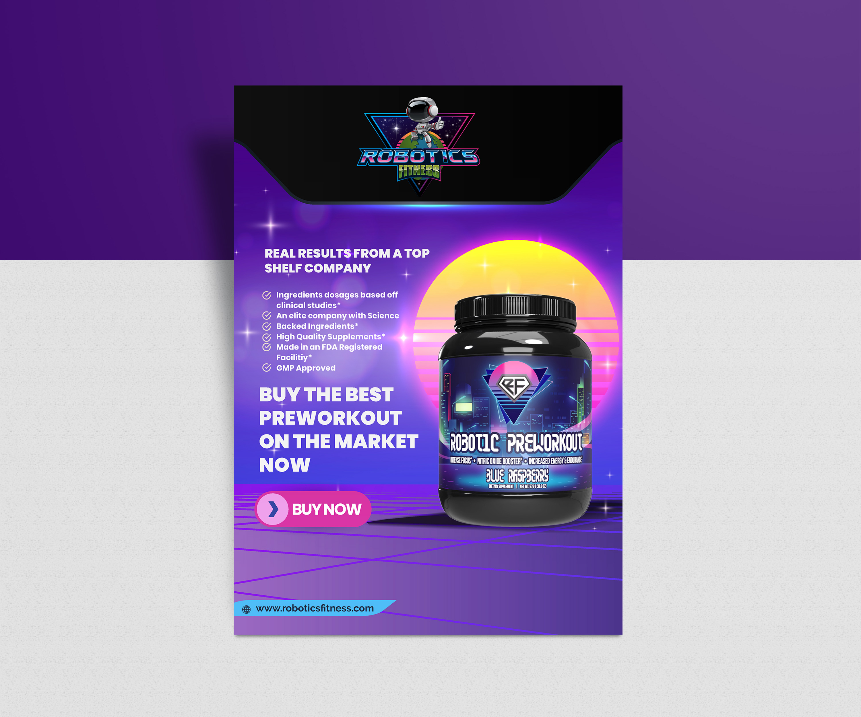 Advertisement Design by amitt.me for Robotics Fitness | Design #28263470