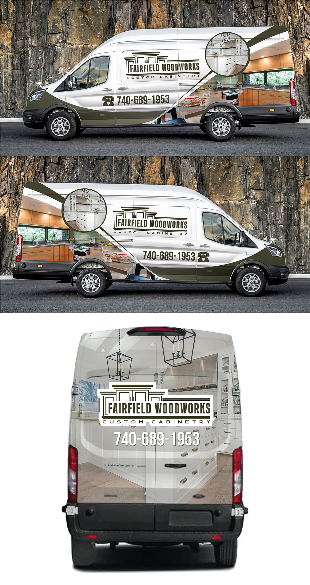 Car Wrap Design by Deziners Zone for Fairfield Woodworks | Design #28268357