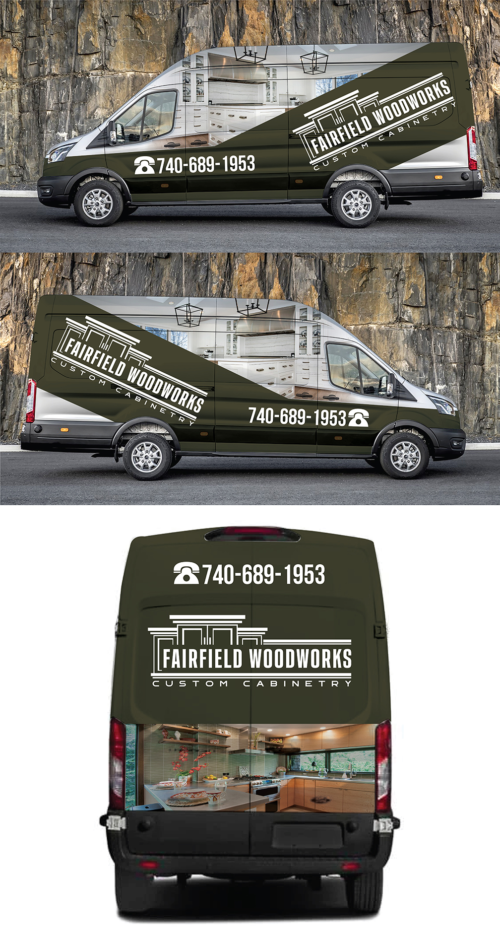Car Wrap Design by Deziners Zone for Fairfield Woodworks | Design #28268358