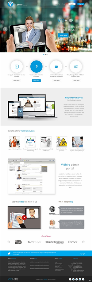 Web Design by pb for this project | Design: #3096587
