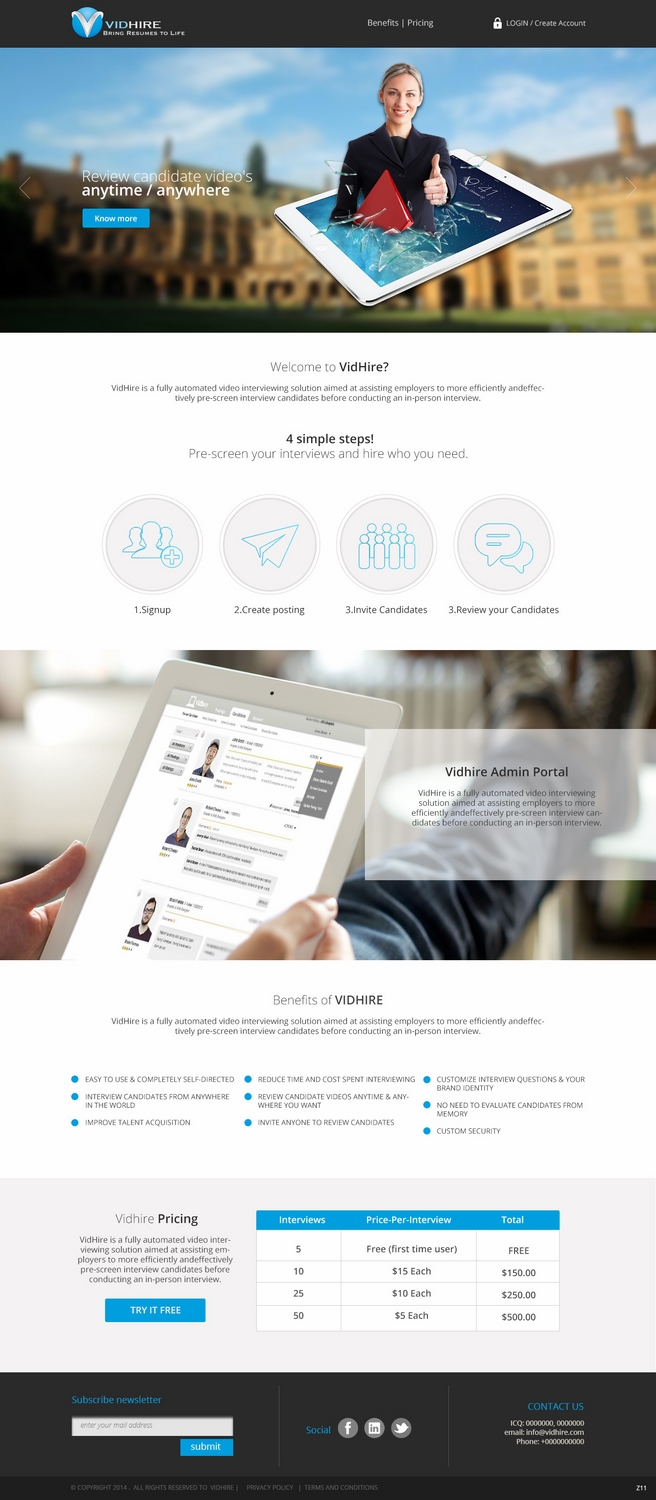 Web Design by pb for this project | Design #3096600