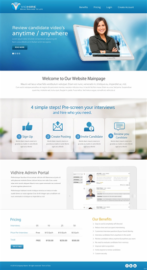 Web Design by pb for this project | Design: #3096601