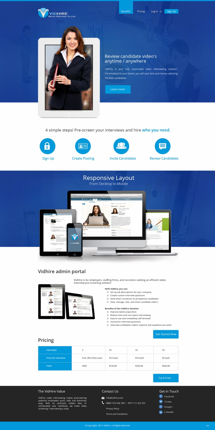 Web Design by pb for this project | Design #3100425